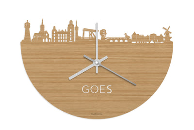 Skyline Clock Goes Bamboo