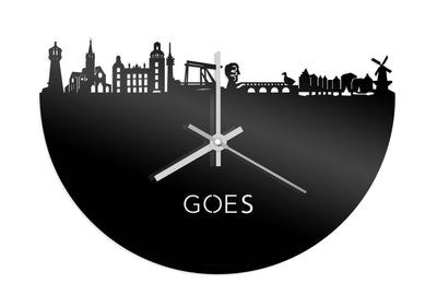 Skyline Clock Goes Black Glossy