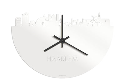 Skyline Klok Haarlem Wit Glanzend