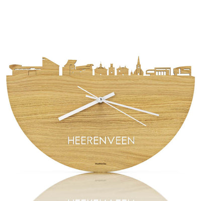Skyline Clock Heerenveen Oak