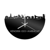 Skyline Klok Hendrik-Ido-Ambacht Zwart Glanzend