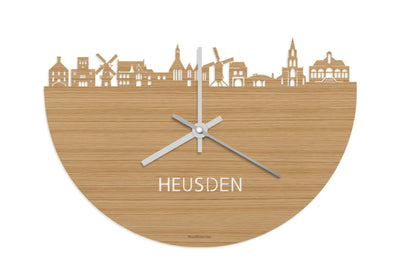 Skyline Clock Heusden Bamboo