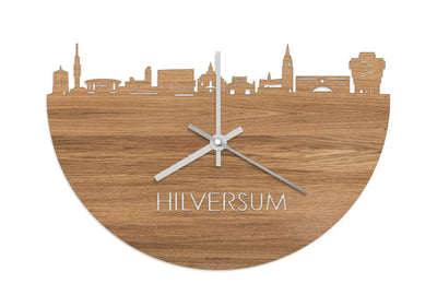 Skyline Clock Hilversum Oak