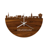 Skyline Clock Hilversum Rosewood