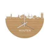 Skyline Klok Houten Bamboe