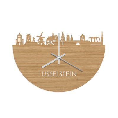 Skyline Clock IJsselstein Bamboo
