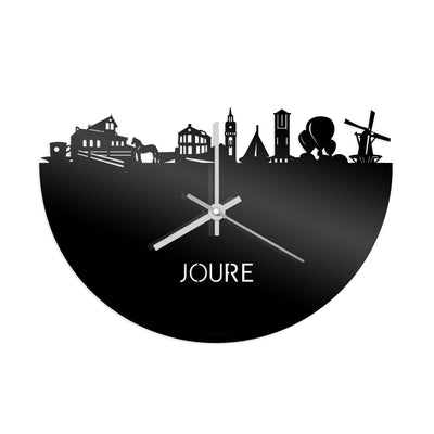 Skyline Clock Joure Black Glossy