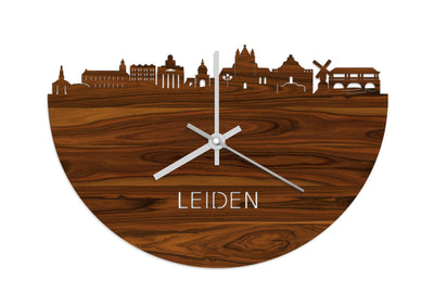 Skyline Clock Leiden Rosewood