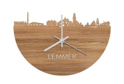 Skyline Clock Lemmer Oak