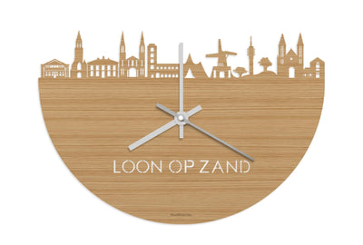 Skyline Klok Loon op Zand Bamboe