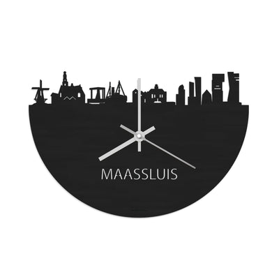 Skyline Clock Maassluis Black
