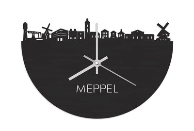 Skyline Clock Meppel Black