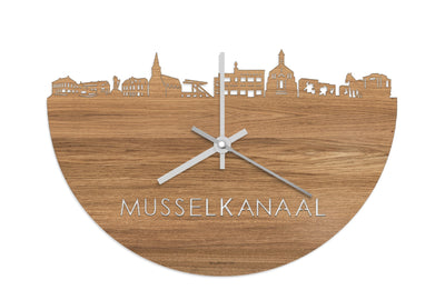 Skyline Clock Mussel Canal Oak