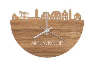 Skyline Clock Nieuwkoop Oak