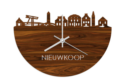 Skyline Clock Nieuwkoop Rosewood