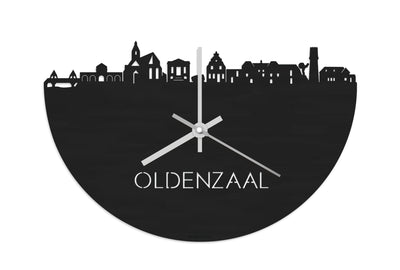 Skyline Clock Oldenzaal Black
