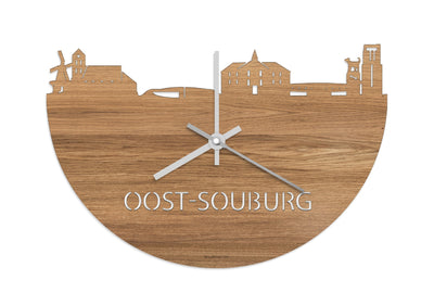 Skyline Clock East Souburg Oak