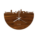 Skyline Clock Oss Rosewood