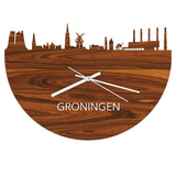 Skyline Klok Oud Groningen Palissander
