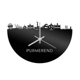 Skyline Klok Purmerend Zwart Glanzend