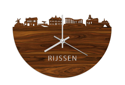 Skyline Clock Rijssen Rosewood