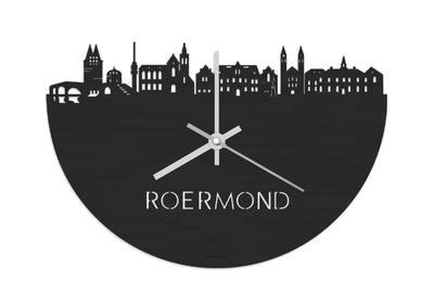 Skyline Clock Roermond Black