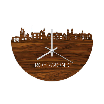Skyline Clock Roermond Rosewood