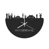 Skyline Clock Roosendaal Black