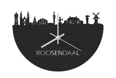 Skyline Clock Roosendaal Black