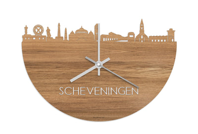 Skyline Clock Scheveningen Oak