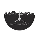 Skyline Clock Sint Willebrord Black