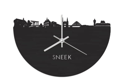 Skyline Clock Sneek Black