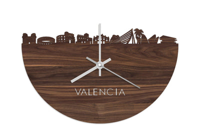 Skyline Clock Valencia Nuts