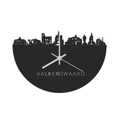 Skyline Clock Valkenswaard Black