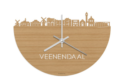 Skyline Clock Veenendaal Bamboo