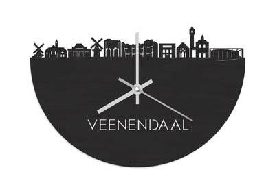 Skyline Clock Veenendaal Black