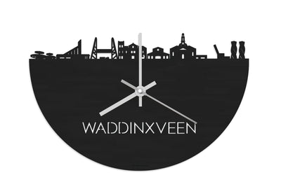 Skyline Clock Waddinxveen Black