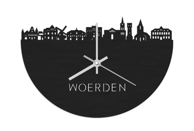 Skyline Clock Woerden Black