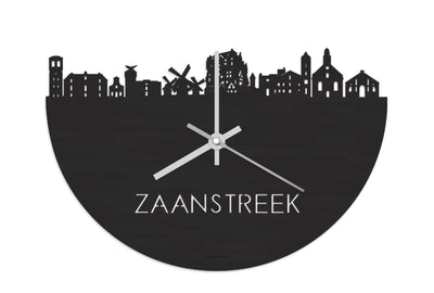 Skyline Clock Zaanstreek Black