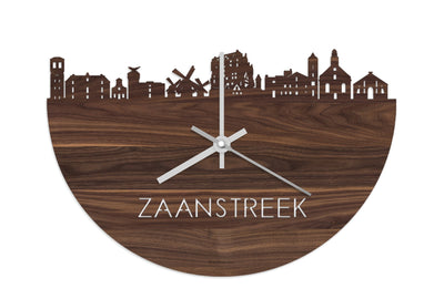 Skyline Clock Zaanstreek Noten