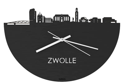 Skyline Clock Zwolle Black