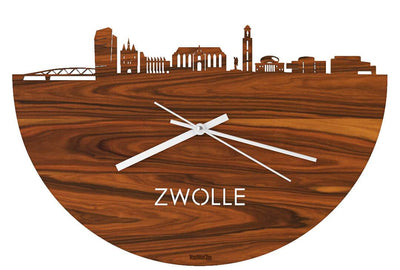 Skyline Clock Zwolle Rosewood
