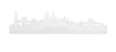 Skyline New York White Glossy