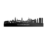 Skyline Vlaardingen Zwart Glanzend