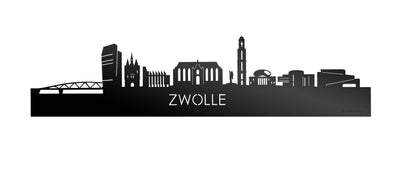 Skyline Zwolle Zwart Glanzend