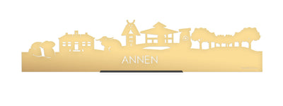 Standing Skyline Annen Gold Metallic