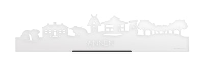 Standing Skyline Annen White Glossy