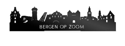 Standing Skyline Bergen op Zoom Zwart Glanzend