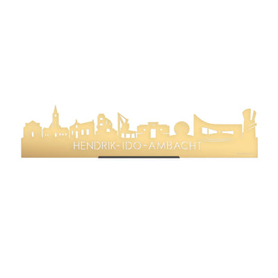 Standing Skyline Hendrik-Ido-Ambacht Goud Metallic
