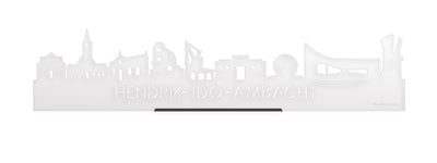Standing Skyline Hendrik-Ido-Ambacht Wit Glanzend
